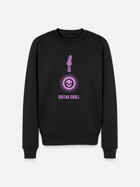 Gitarre - Guitar / Guitar Skull - Men's Premium Organic Jumper - black