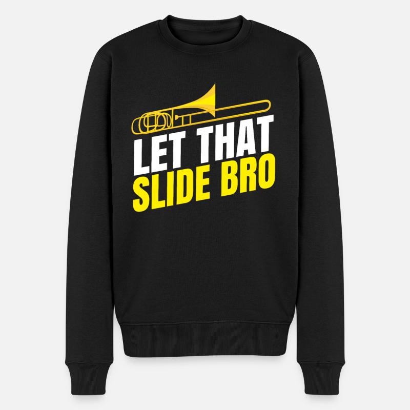 trombone - Pull Premium bio Homme - noir