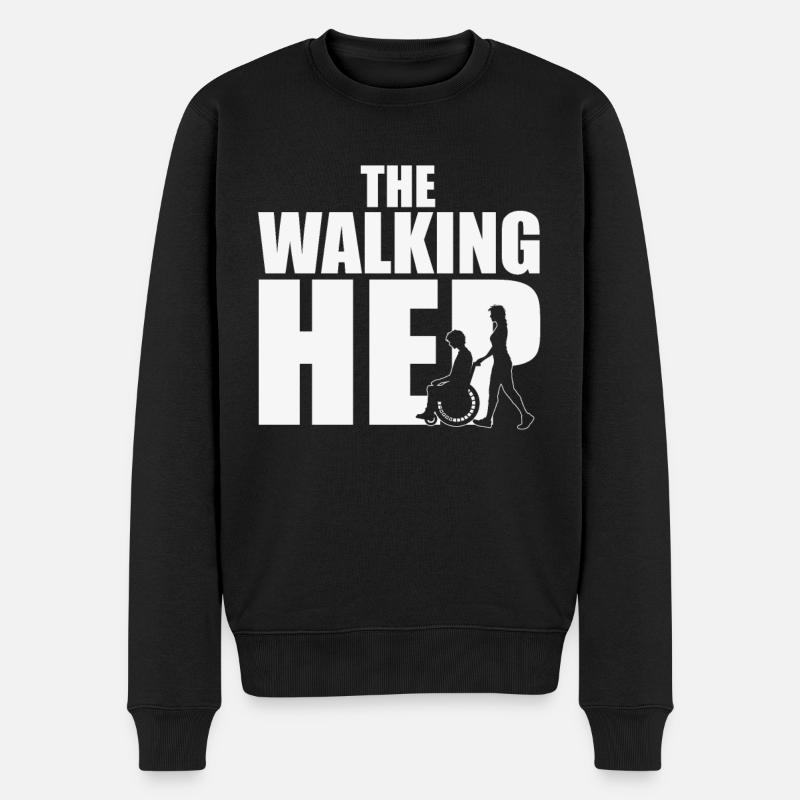 Hep der Heilerziehungspfleger Soziale Berufe - Männer Premium Bio Pullover - Schwarz