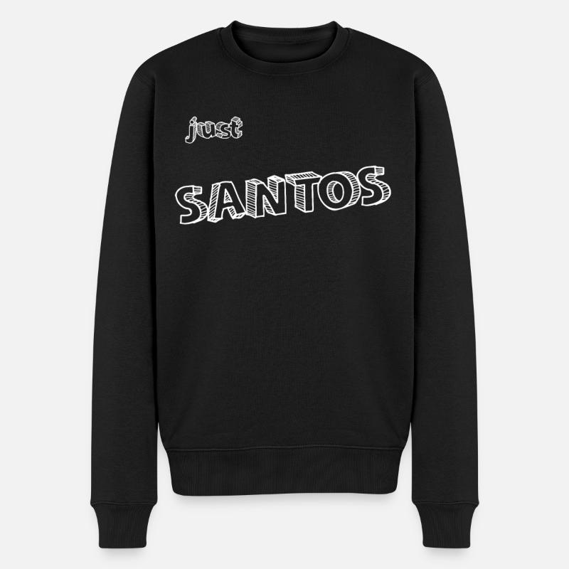 Nom de Santos - Pull Premium bio Homme - noir