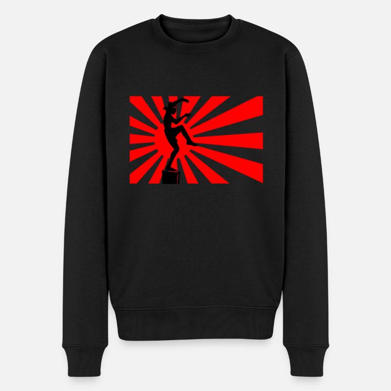 Karaté Kid - Crane Kick - Pull Premium bio Homme - noir