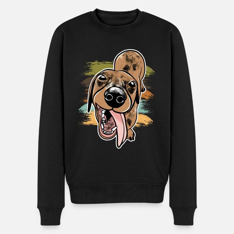 Teckel Teckel - Pull Premium bio Homme - noir