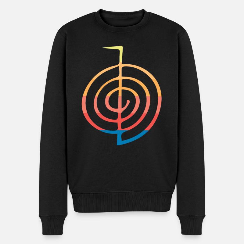 Symbole de puissance Cho Ku Rai - Pull Premium bio Homme - noir
