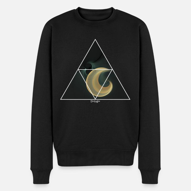 T-shirt Electro Hipster FullMoon Club - Pull Premium bio Homme - noir