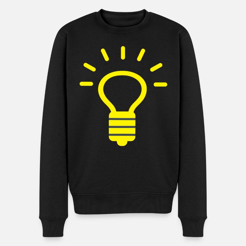 Ampoule - Pull Premium bio Homme - noir