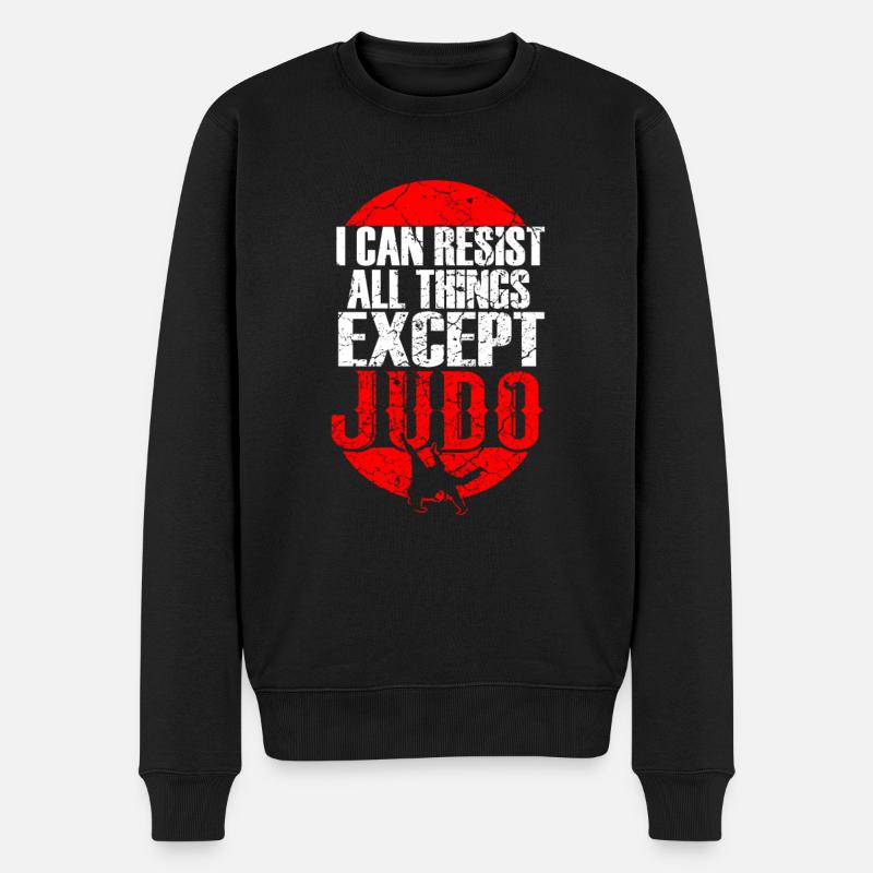 Judo - Pull Premium bio Homme - noir