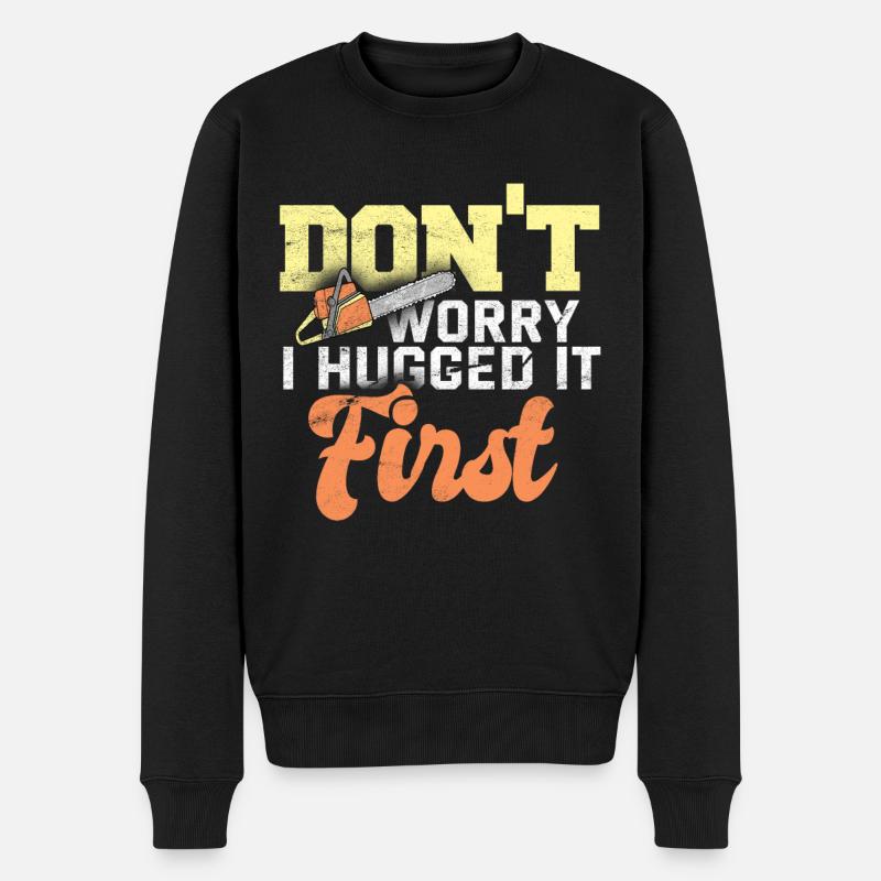 bûcheron - Pull Premium bio Homme - noir