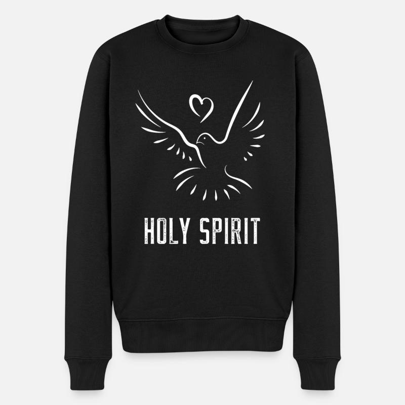 Saint Saint Saint - Pull Premium bio Homme - noir