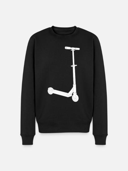 Scooter - Men's Premium Organic Jumper - black