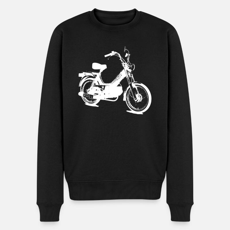 Cyclomoteur Mofa - Pull Premium bio Homme - noir
