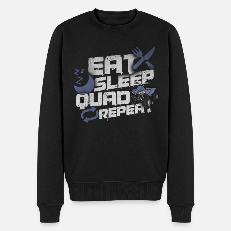 Quad - Pull Premium bio Homme - noir