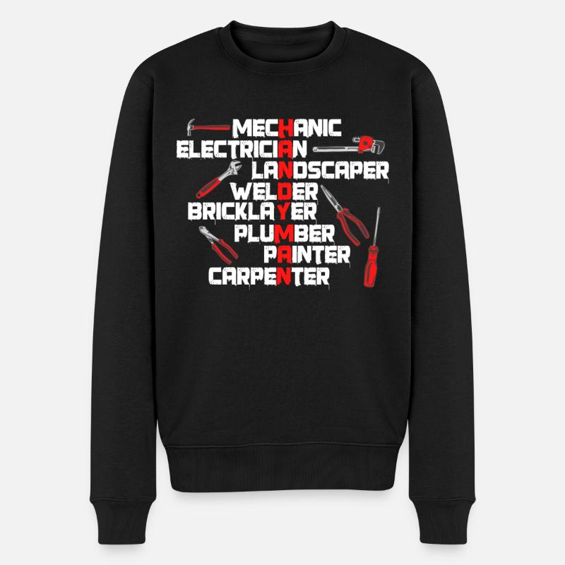 bricoleur - Pull Premium bio Homme - noir