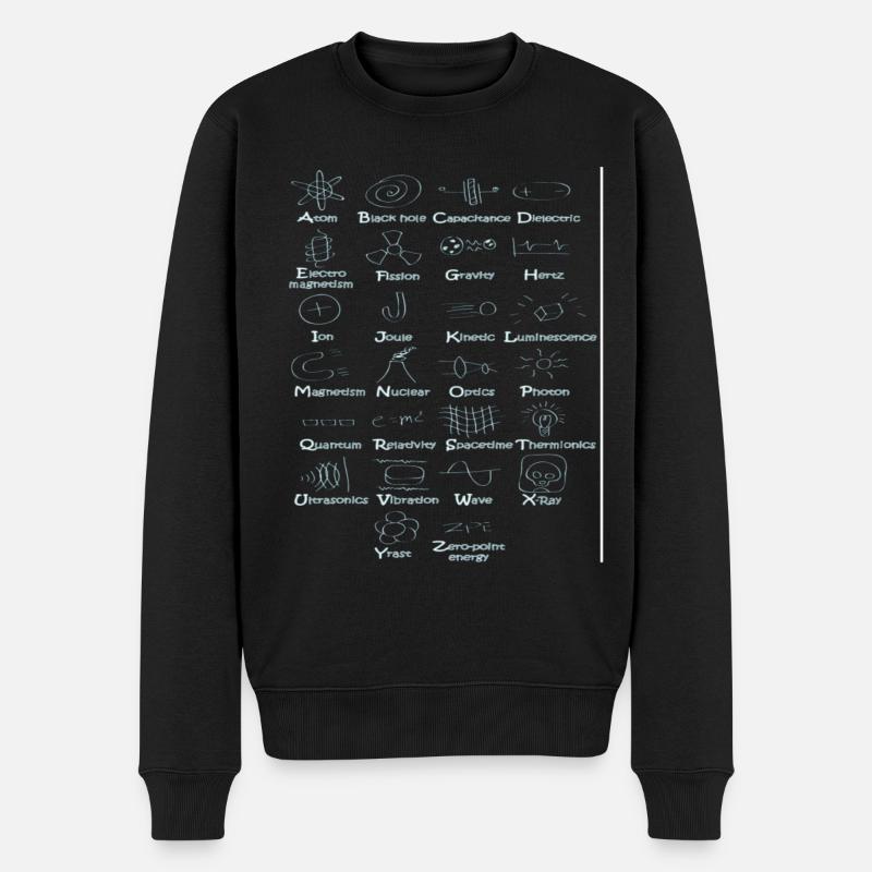 Geeks - Pull Premium bio Homme - noir