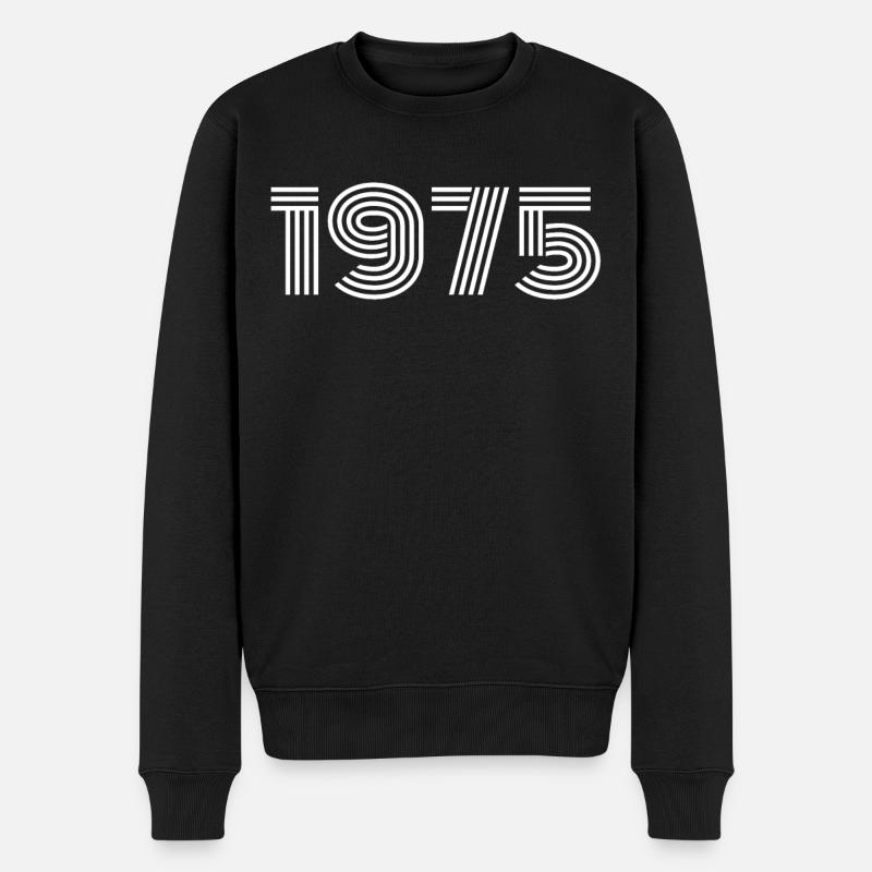 Millésime 1975 - Pull Premium bio Homme - noir