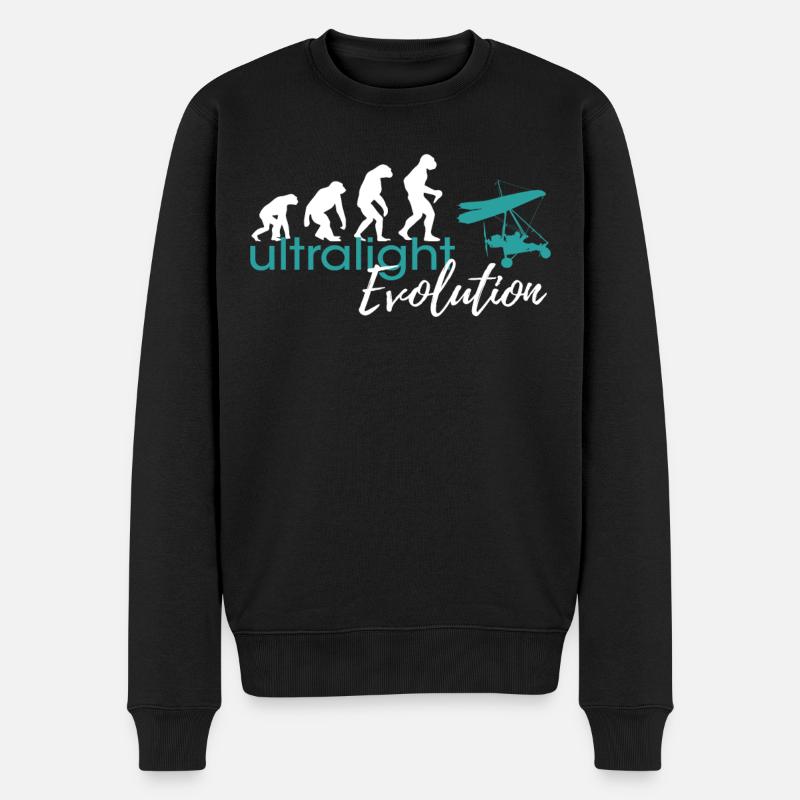 Ultralight evolution - Men's Premium Organic Jumper - black