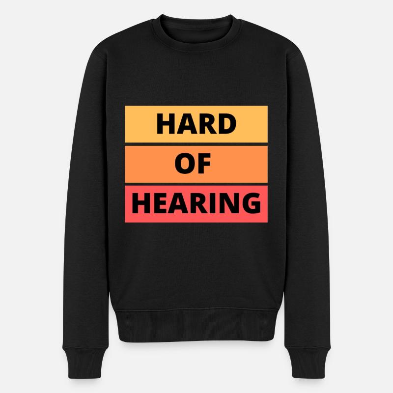 Malentendant - Pull Premium bio Homme - noir