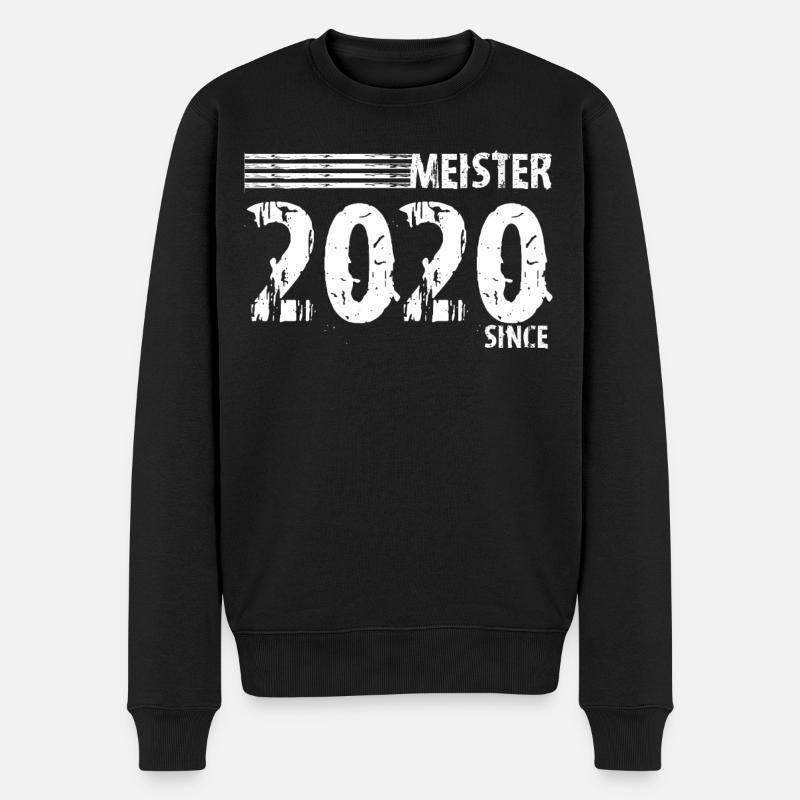 Meisterprüfung 202 - Männer Premium Bio Pullover - Schwarz