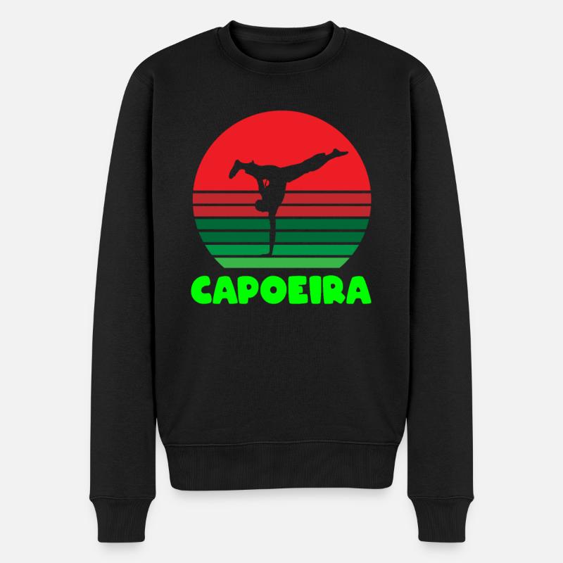 Poirier de Capoeira - Pull Premium bio Homme - noir