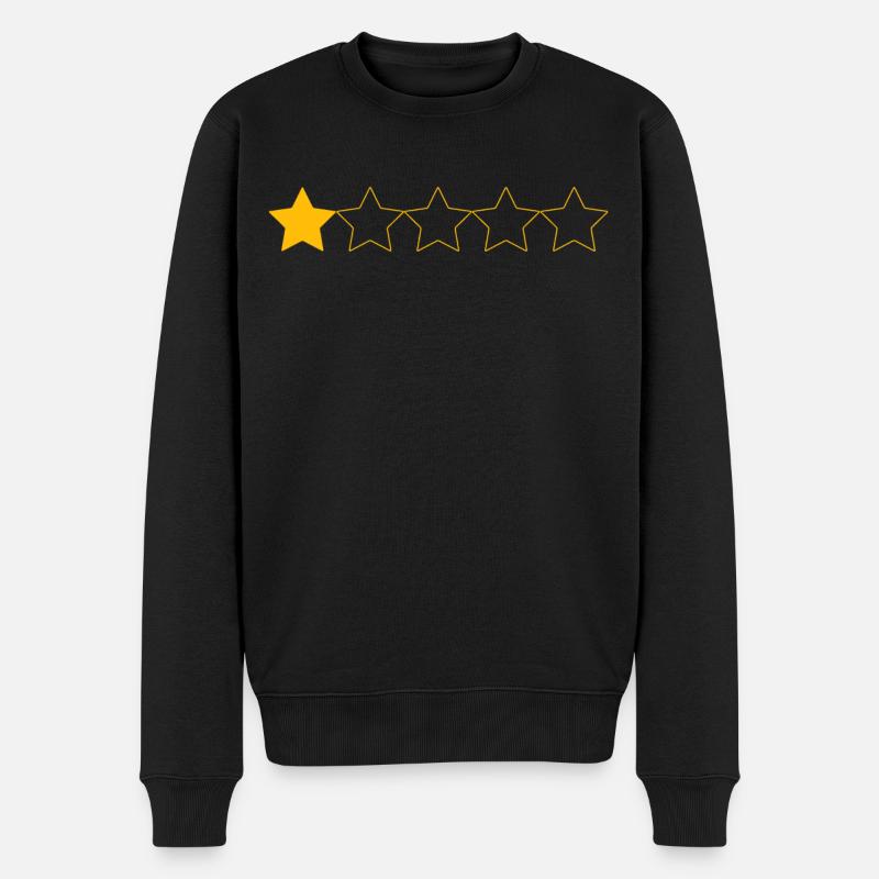 2020 lustige Bilder - Männer Premium Bio Pullover - Schwarz