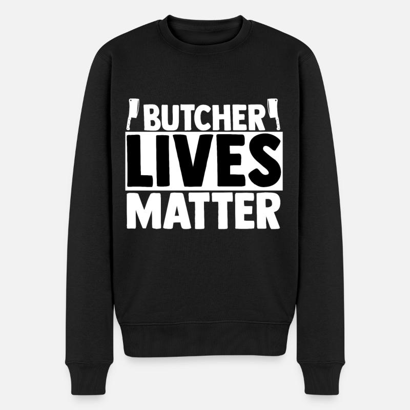 Boucher - Pull Premium bio Homme - noir