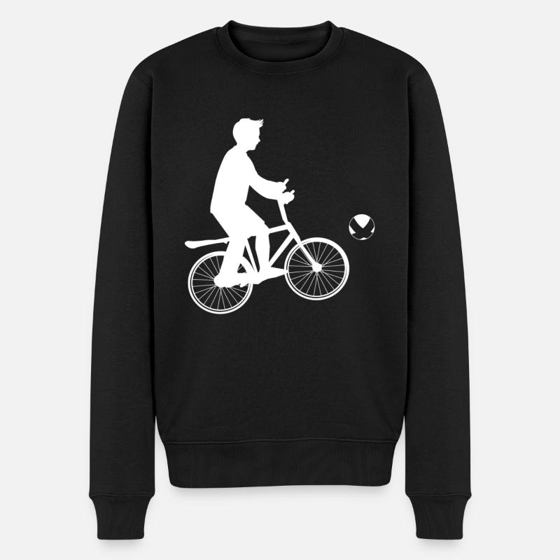 Radball - Männer Premium Bio Pullover - Schwarz