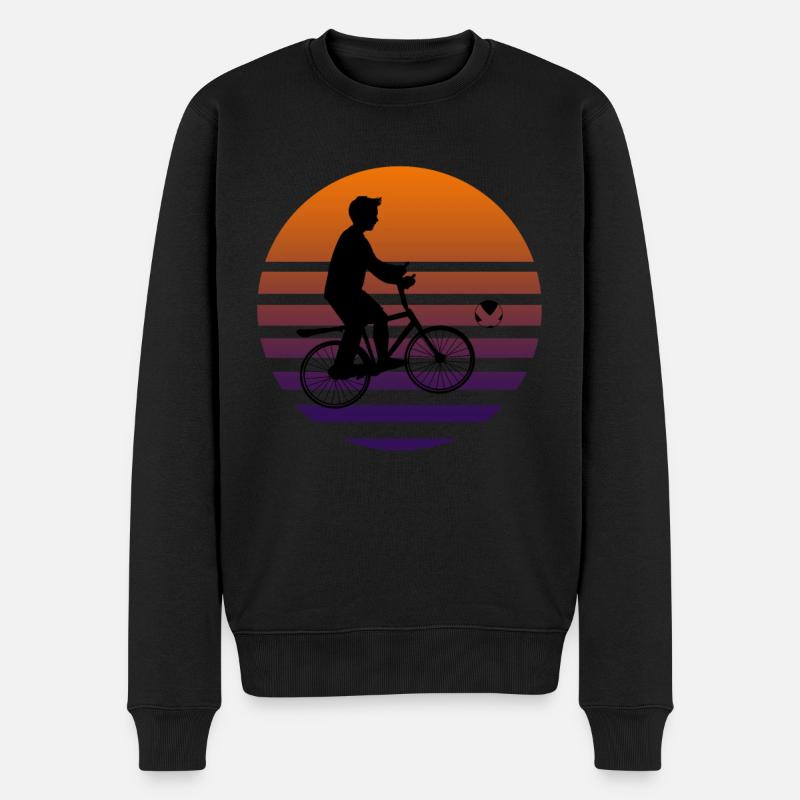 Baller de vélo - Pull Premium bio Homme - noir