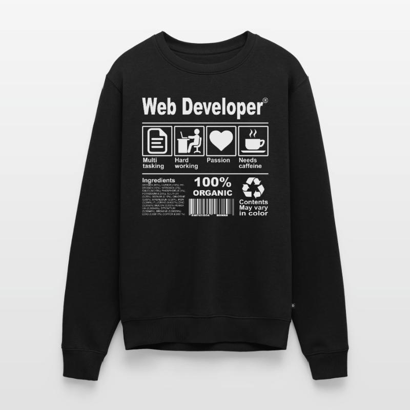 Web Developer Männer Premium Bio Pullover