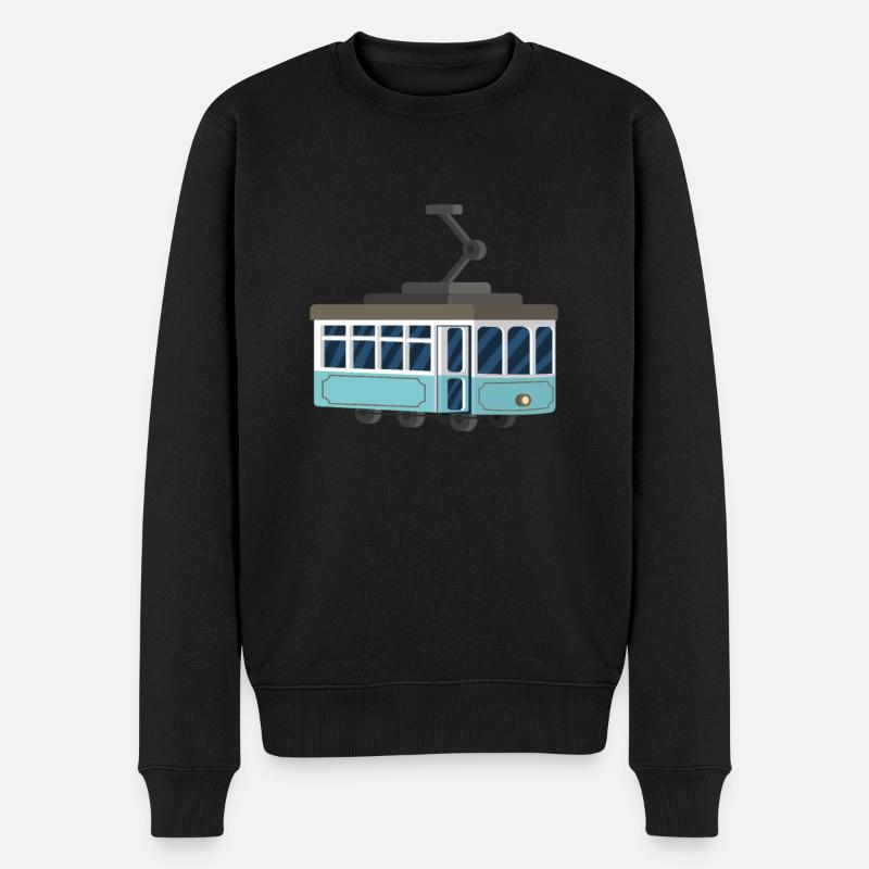 Tramway - Pull Premium bio Homme - noir