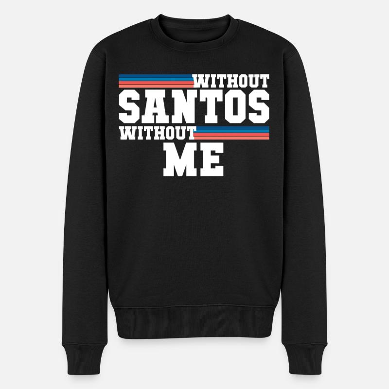 Santos - Pull Premium bio Homme - noir