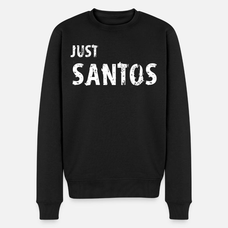 Santos - Pull Premium bio Homme - noir