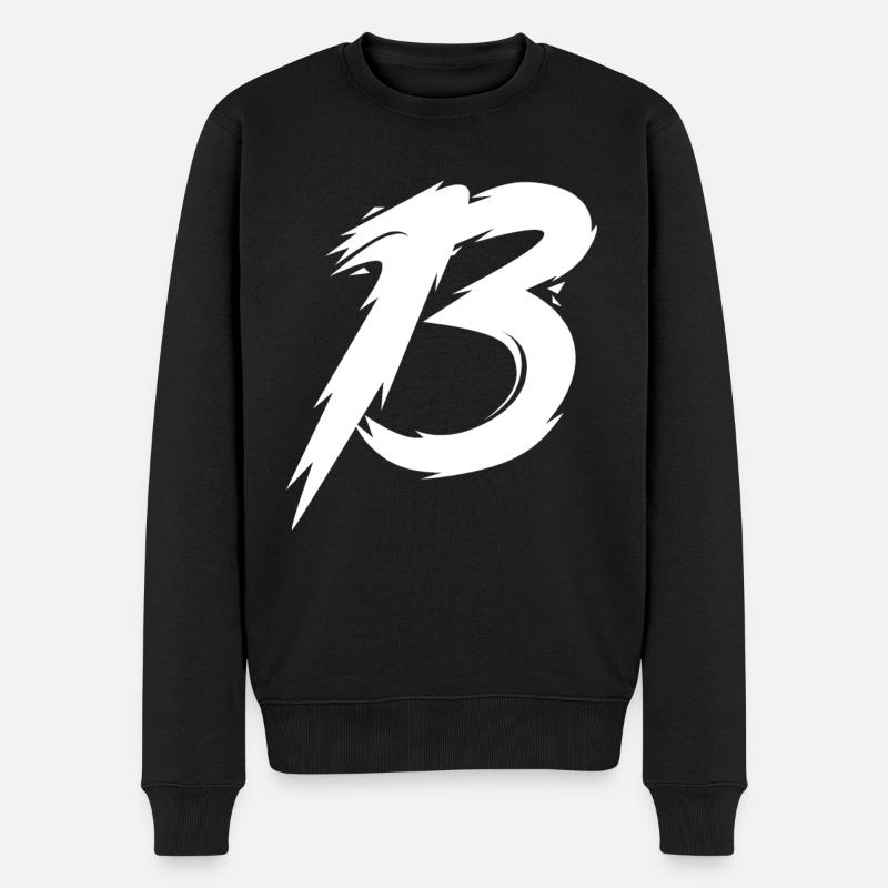 Numéro 13 - Pull Premium bio Homme - noir