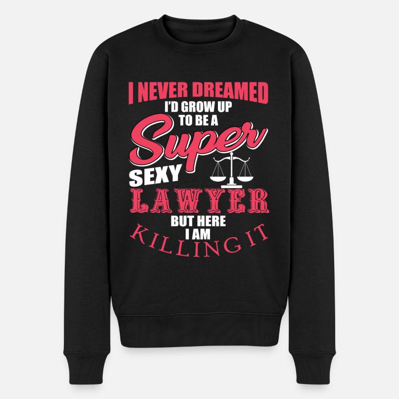 Avocat - Pull Premium bio Homme - noir