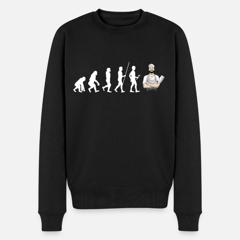 Boucher - Pull Premium bio Homme - noir