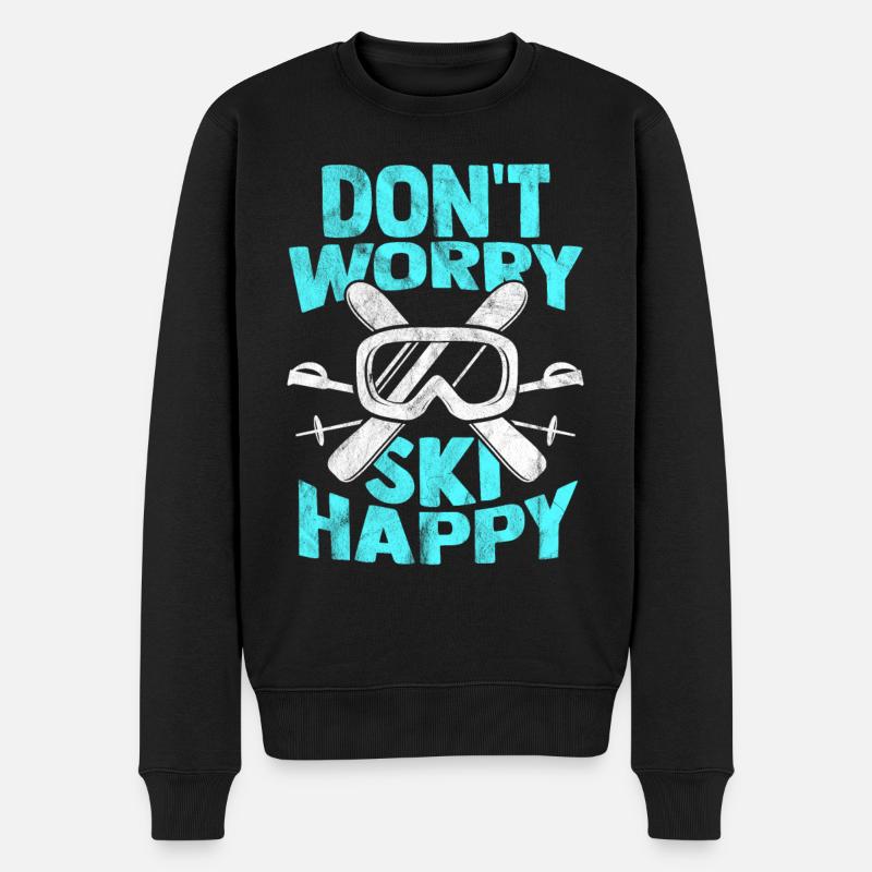 ski - Pull Premium bio Homme - noir