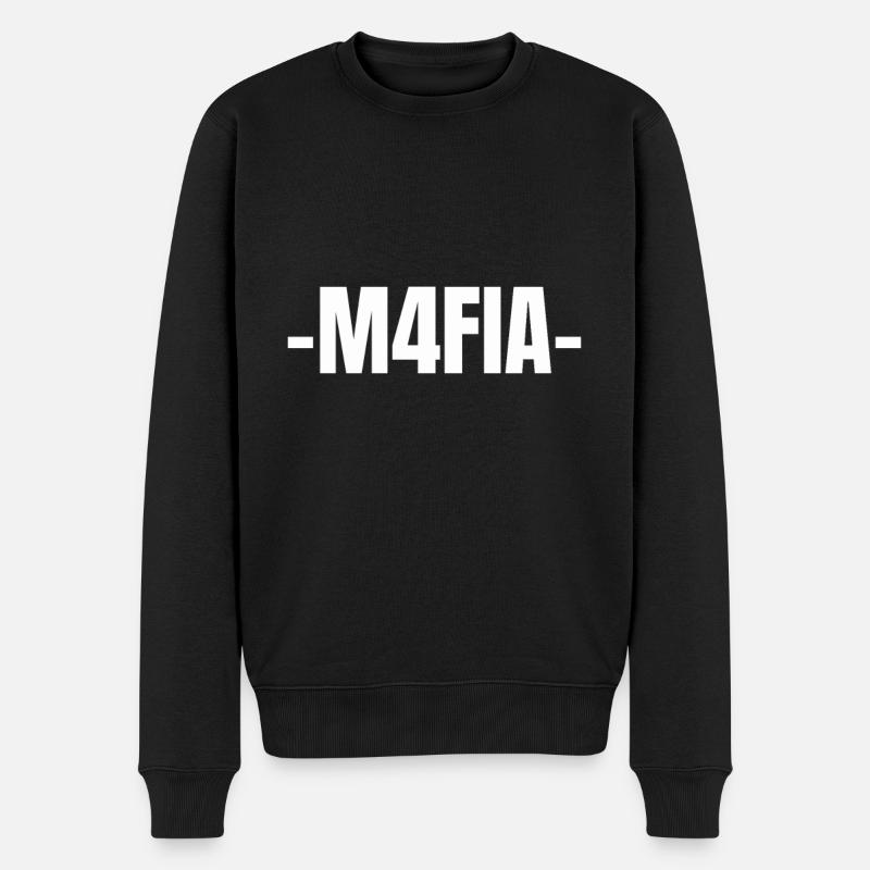Mafia - Männer Premium Bio Pullover - Schwarz