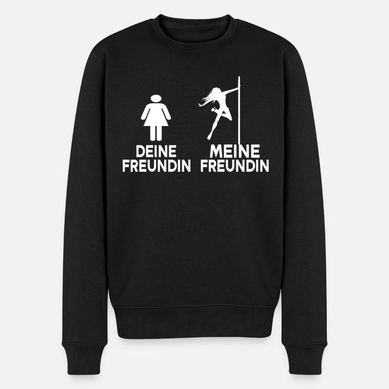 Cadeau de pole dance pole dance - Pull Premium bio Homme - noir