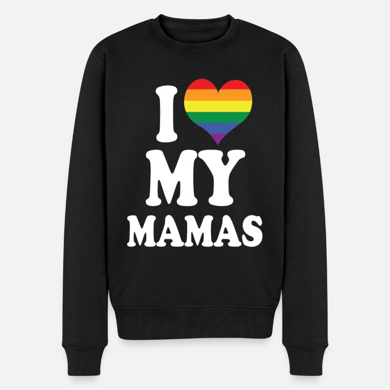 J'aime mes mamans - Pull Premium bio Homme - noir