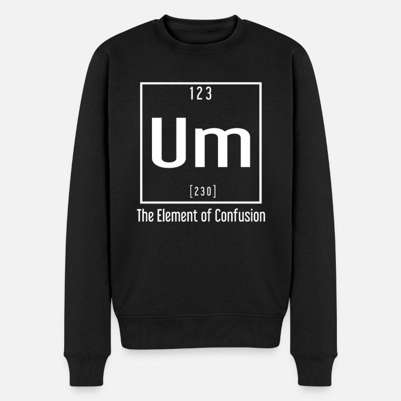 UM .. L'élément de confusion - Pull Premium bio Homme - noir