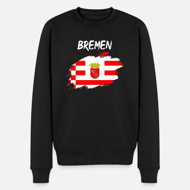 Brême - Pull Premium bio Homme - noir