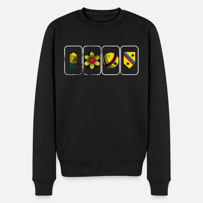 Jassen Rosen Schellen Acorn Schilten - Pull Premium bio Homme - noir