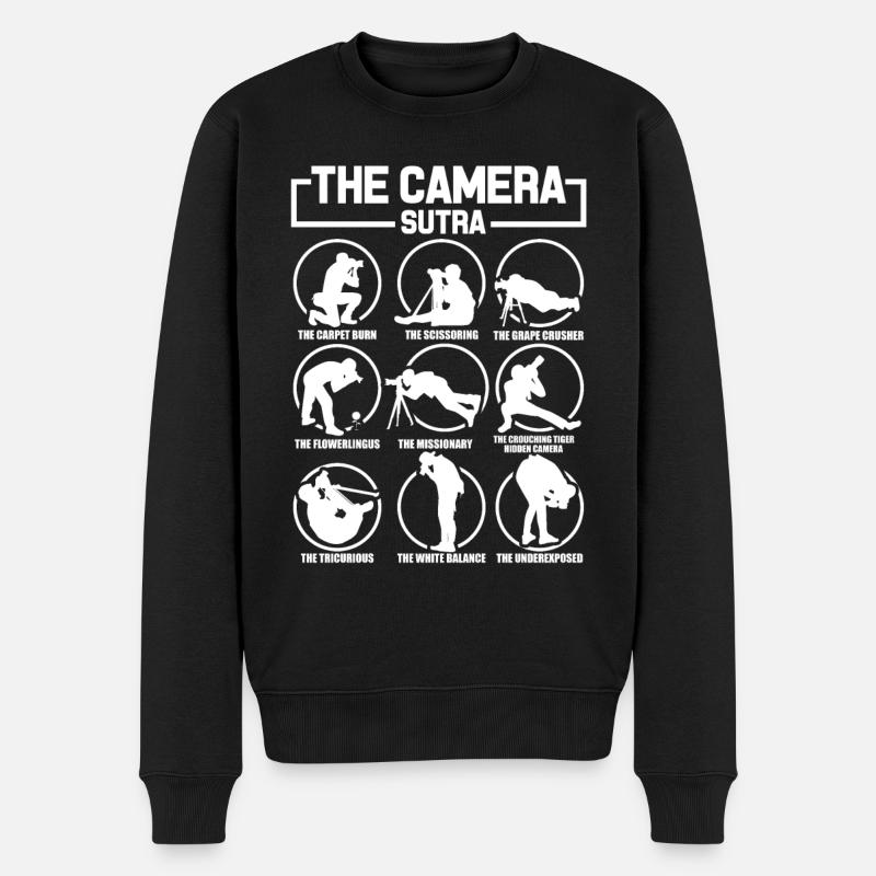 Photographe - Pull Premium bio Homme - noir