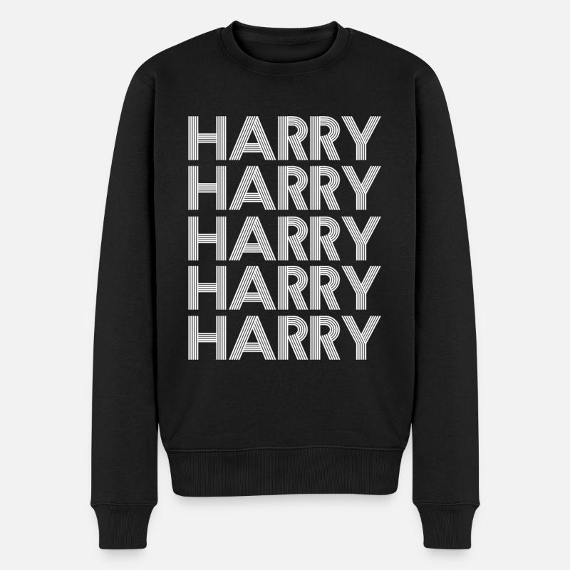 Harry Harry surnom Harry - Pull Premium bio Homme - noir