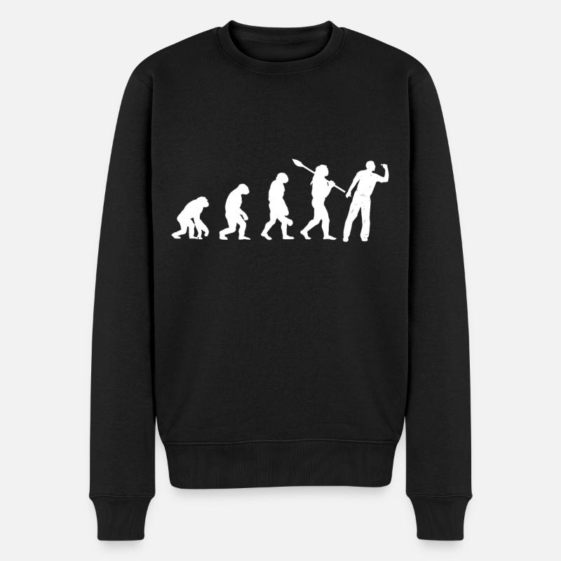 Fléchettes Evolution Fléchettes Fléchettes - Pull Premium bio Homme - noir