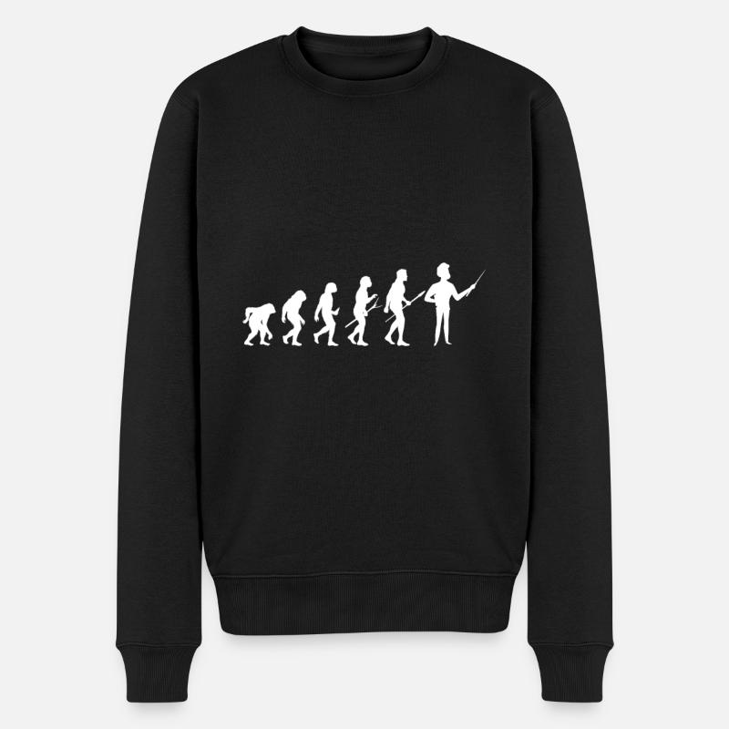 Professeur d'évolution - Pull Premium bio Homme - noir