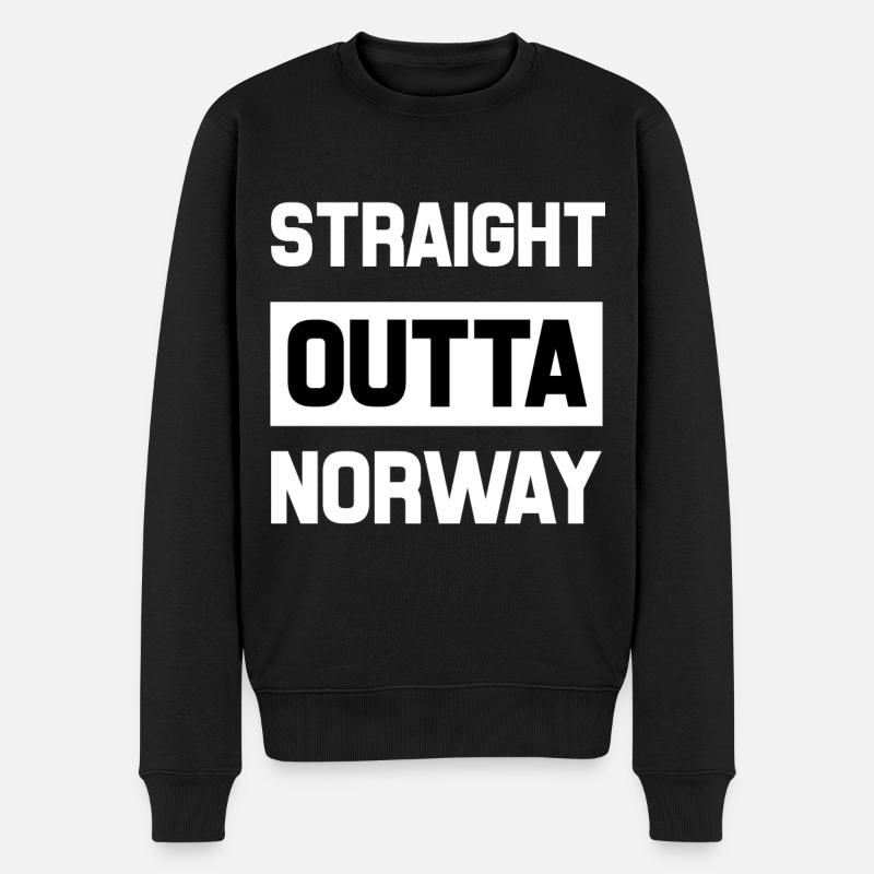 Norvège - Pull Premium bio Homme - noir