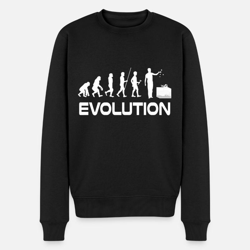 Aquarium - Pull Premium bio Homme - noir