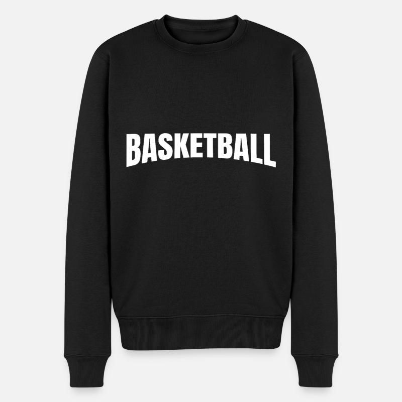 basketball - Pull Premium bio Homme - noir