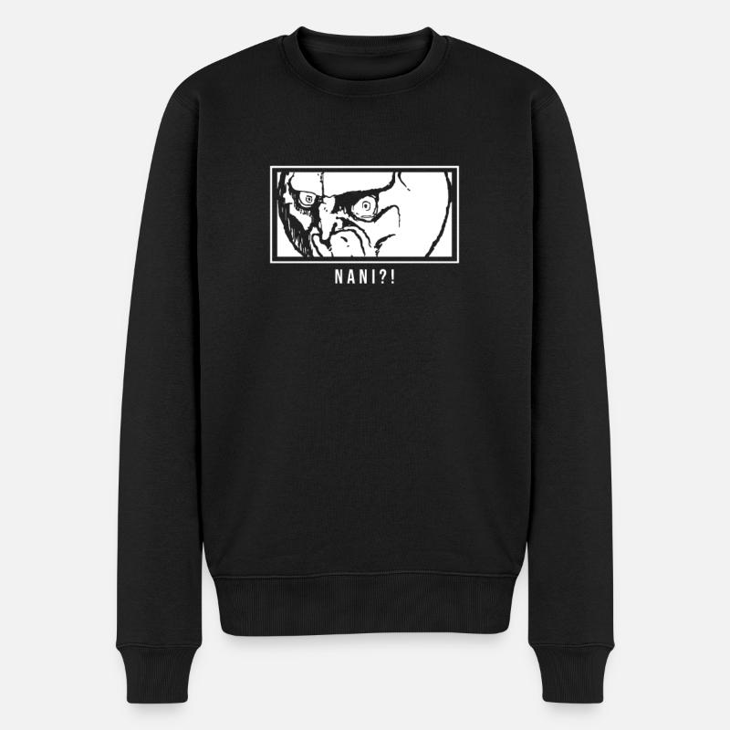 Nani meme - Pull Premium bio Homme - noir