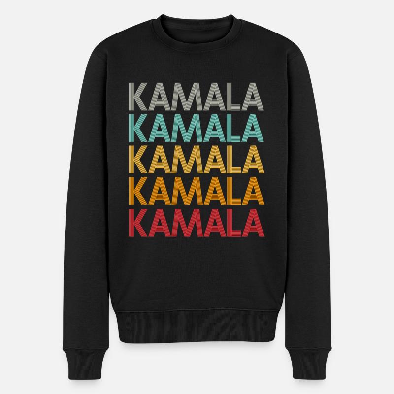 Kamala Harris - Pull Premium bio Homme - noir