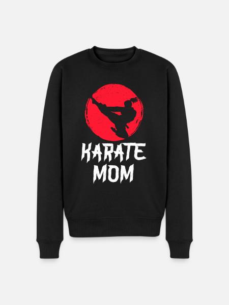 Karaté Maman - Pull Premium bio Homme - noir